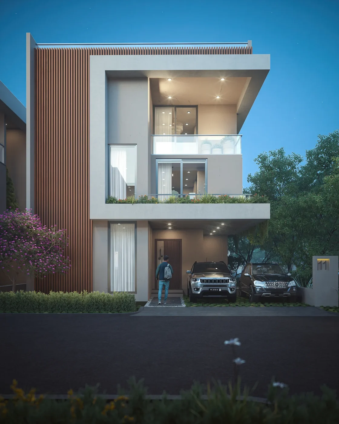 Highrize — 250 Front Elevation