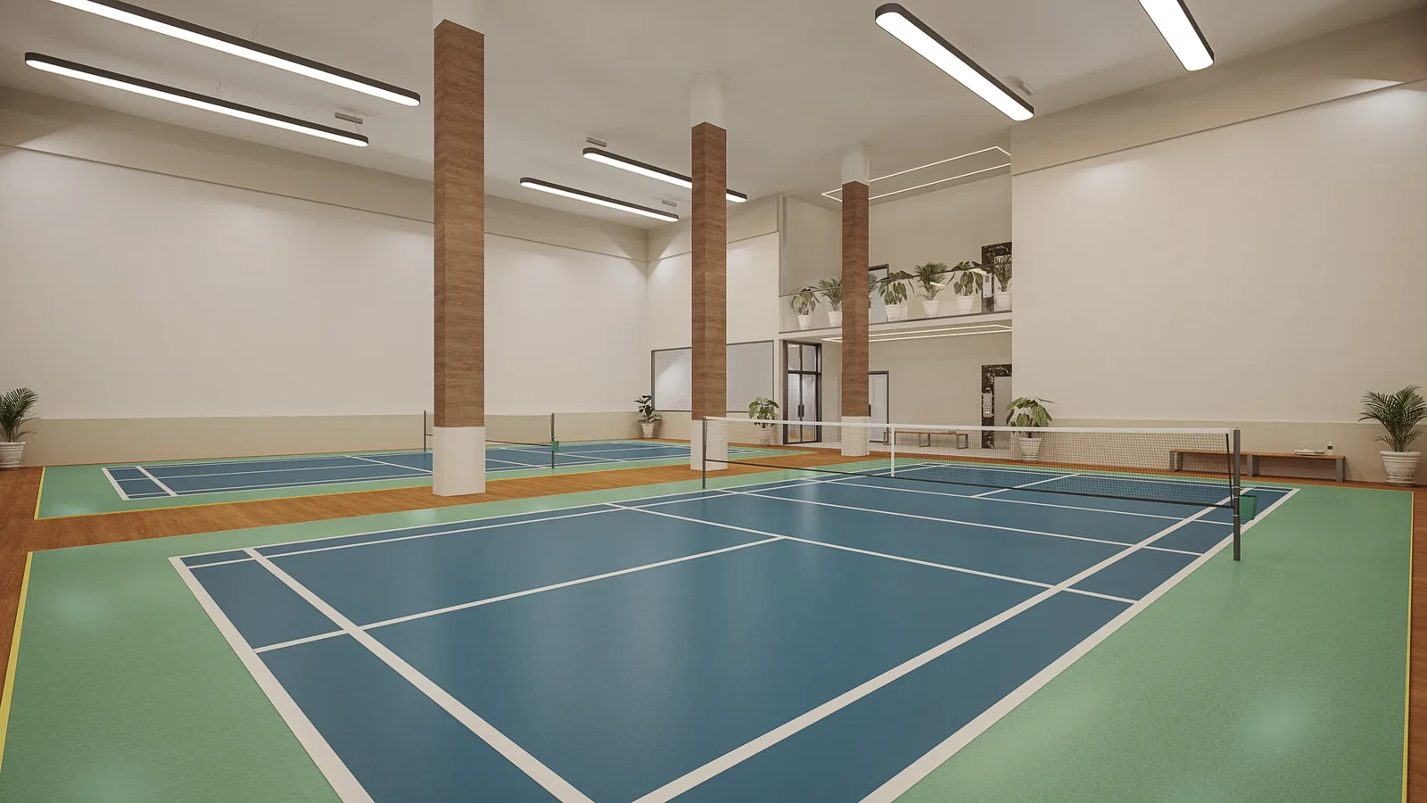 Reliance Elysium — Club House Badminton court