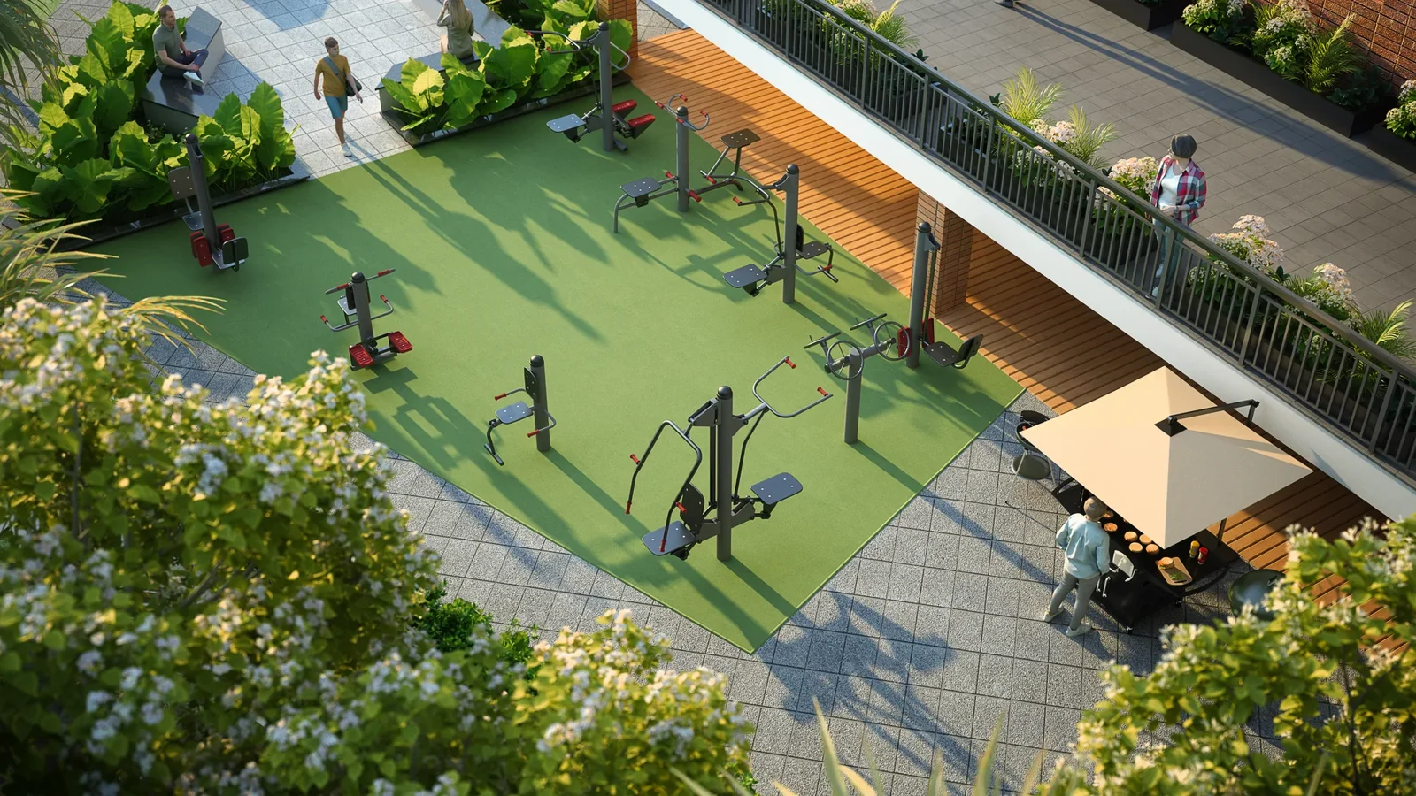 Revasa Aura — BBQ and GYM