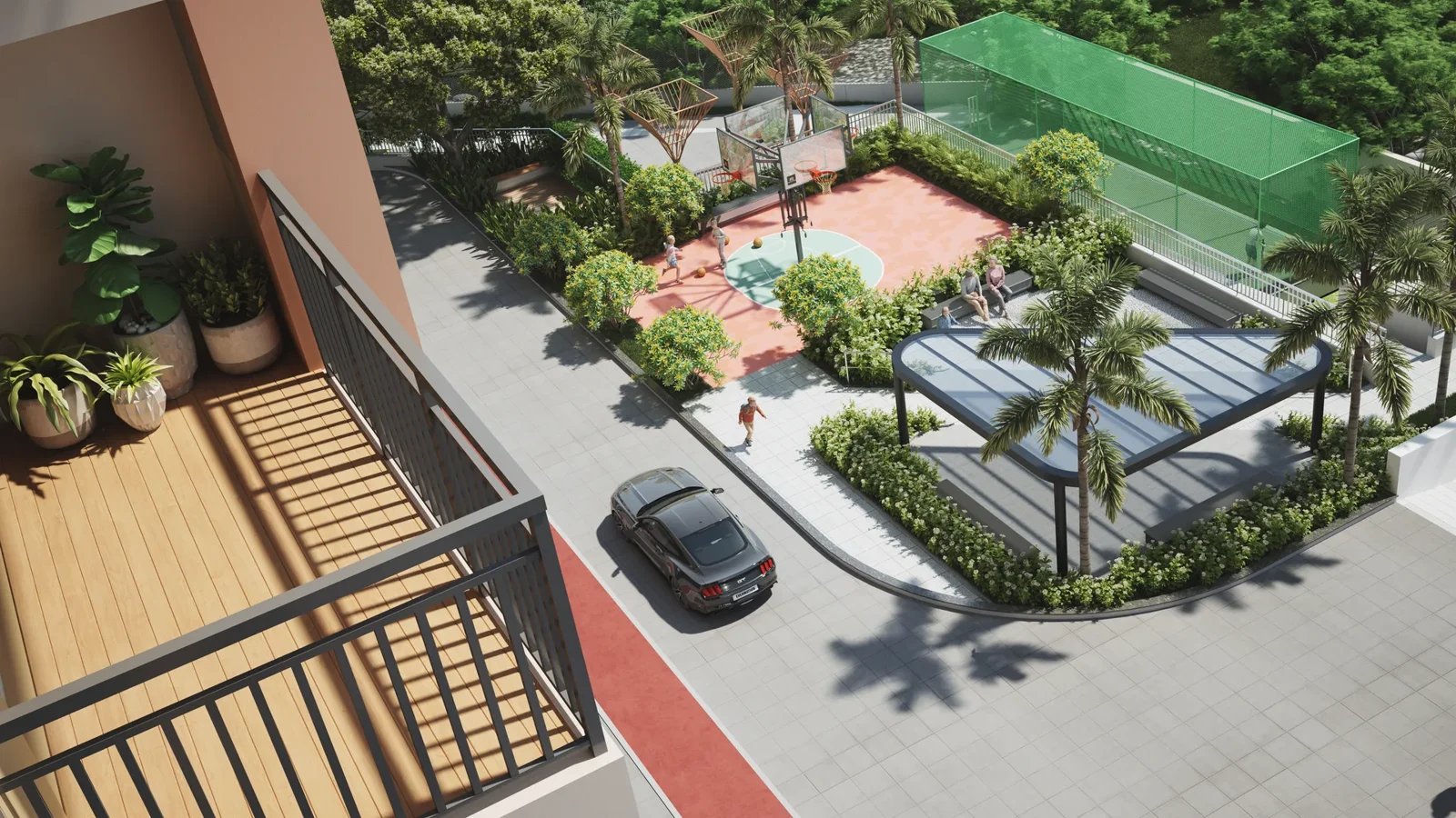 Revasa Aura — View from Balcony 01