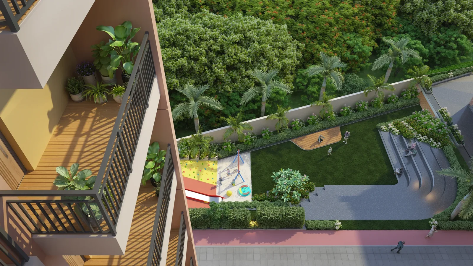 Revasa Aura — View from Balcony 02 final beauty element