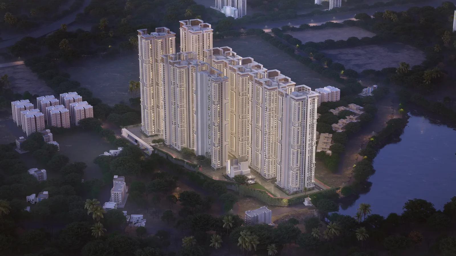 Vasavi Atlantis architectural visualisation