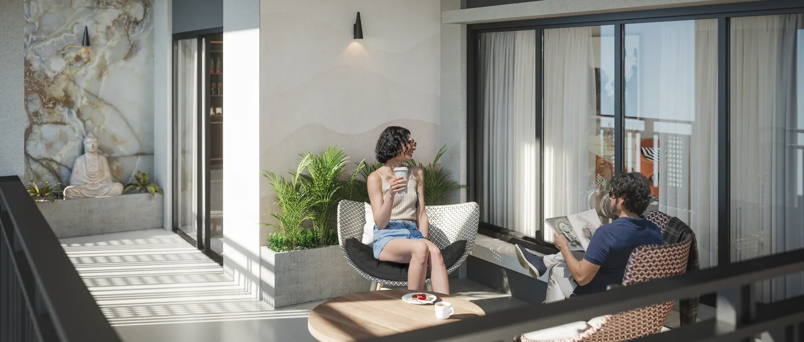 Vasavi Atlantis — Balcony view 02