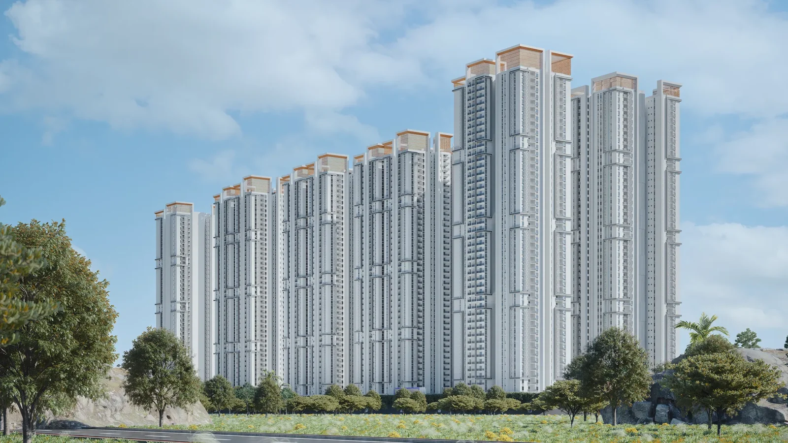 Vasavi Atlantis — Exterior View