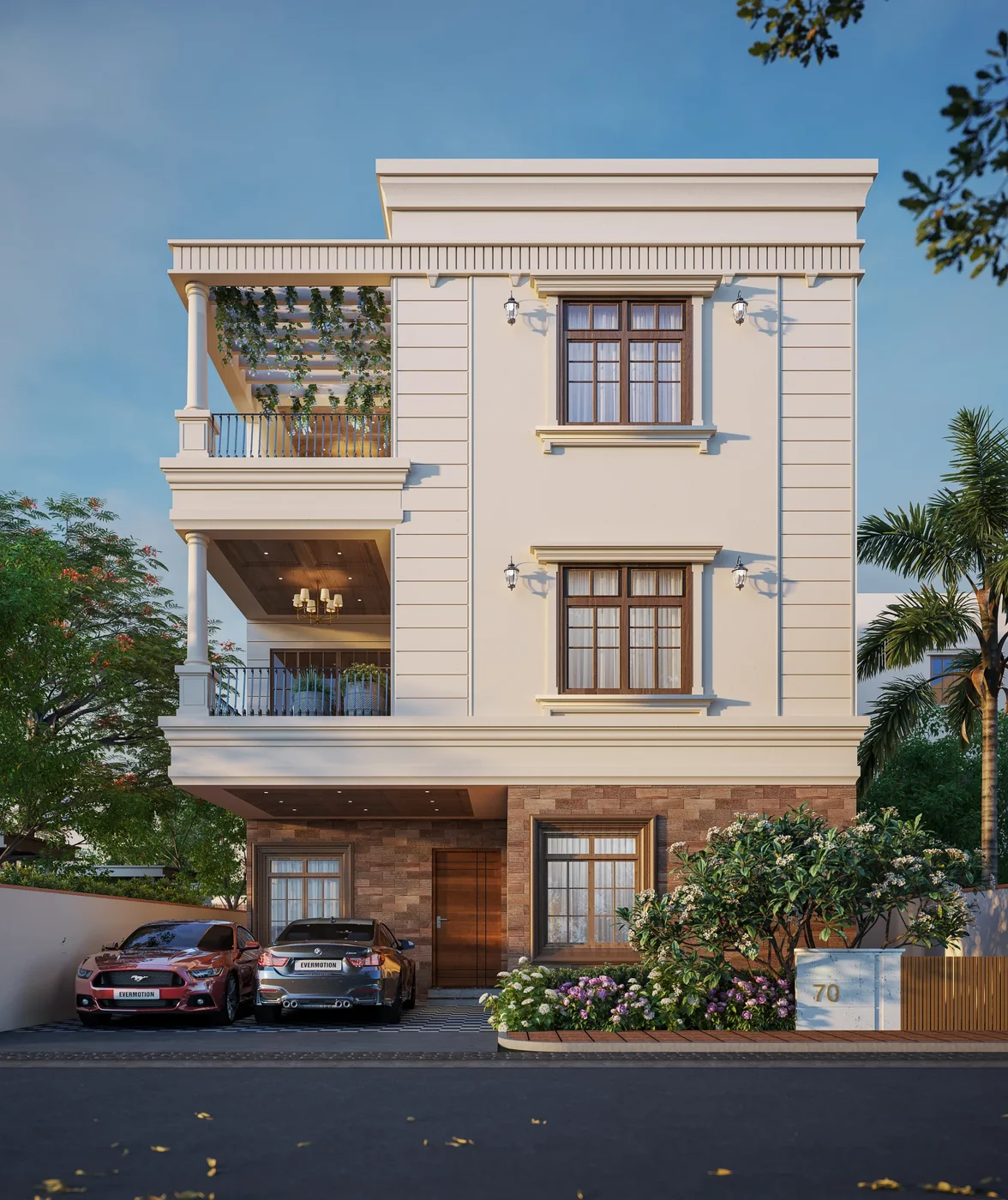Vijetha Vaibhogam architectural visualisation