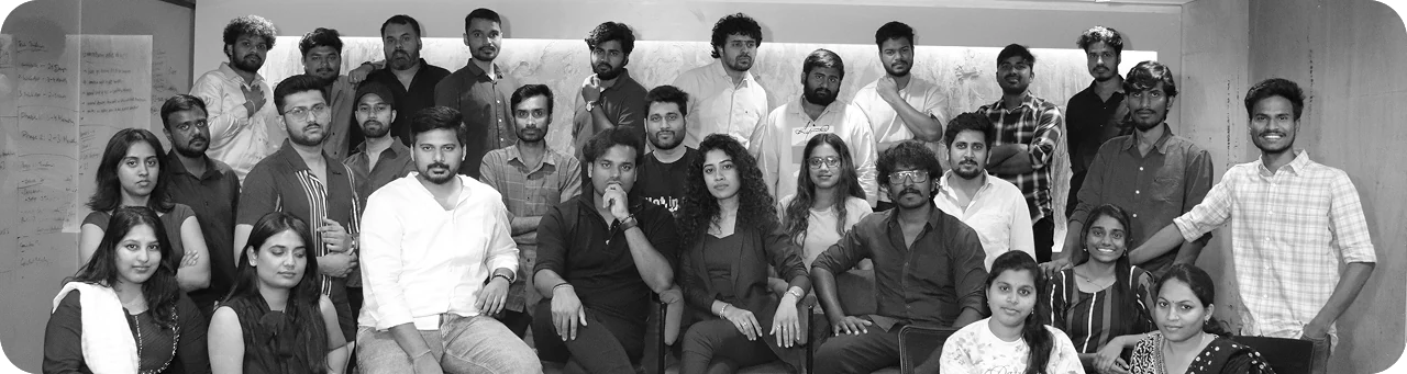 TechGy team group photograph from the company portfolio